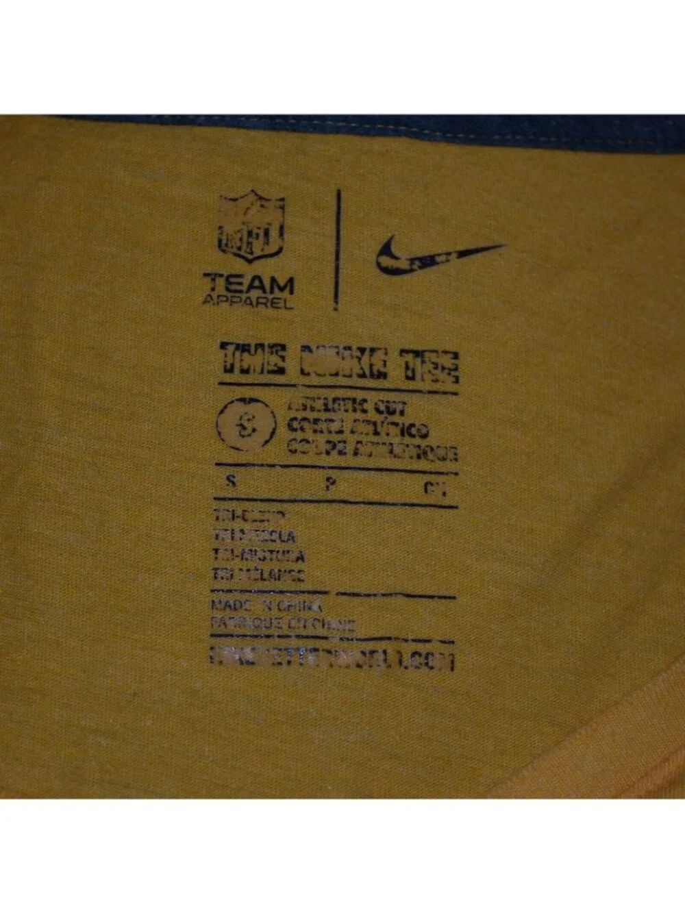 Nike NFL Team Apparel Women's Sz S Green Bay Packers T-Shirt